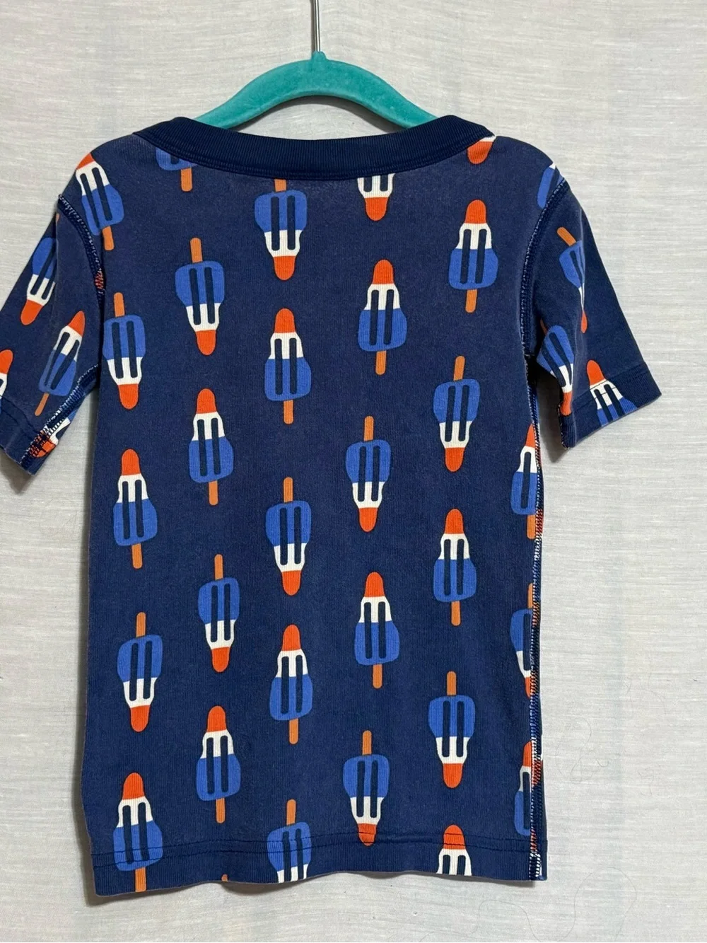 Hanna Andersson Size 5 Rocket Pop Organic Cotton Pajama Set NWOT